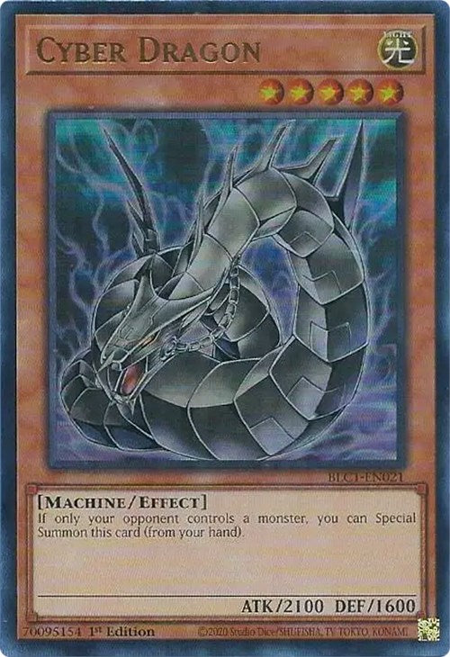 Cyber Dragon (Alternate Art) [BLC1-EN021] Ultra Rare | Play N Trade Winnipeg