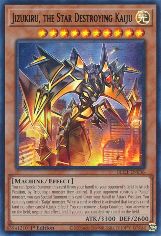 Jizukiru, the Star Destroying Kaiju [BLC1-EN036] Ultra Rare | Play N Trade Winnipeg