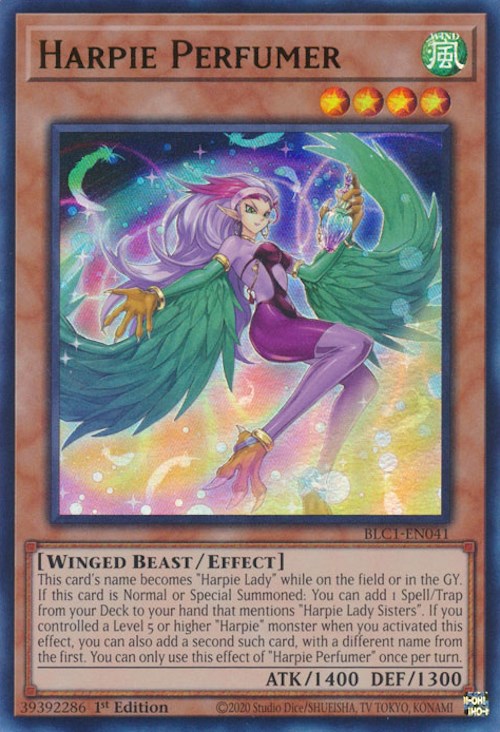 Harpie Perfumer [BLC1-EN041] Ultra Rare | Play N Trade Winnipeg