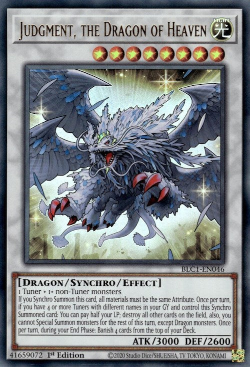 Judgment, the Dragon of Heaven [BLC1-EN046] Ultra Rare | Play N Trade Winnipeg