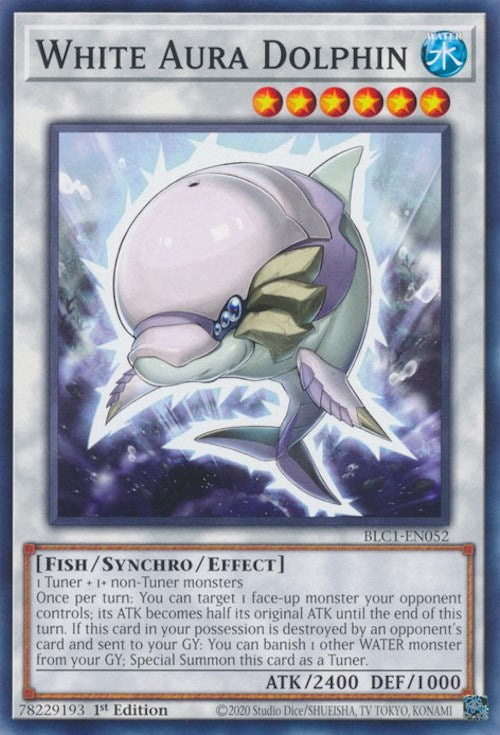 White Aura Dolphin [BLC1-EN052] Common | Play N Trade Winnipeg