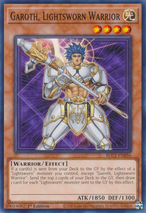 Garoth, Lightsworn Warrior [BLC1-EN056] Common | Play N Trade Winnipeg