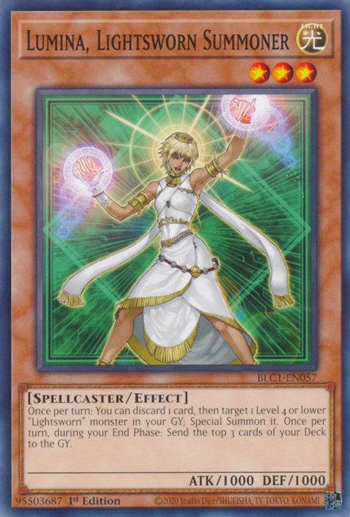 Lumina, Lightsworn Summoner [BLC1-EN057] Common | Play N Trade Winnipeg