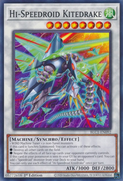 Hi-Speedroid Kitedrake [BLC1-EN092] Common | Play N Trade Winnipeg