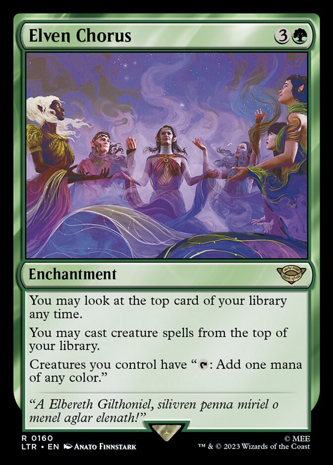 Elven Chorus [The Lord of the Rings: Tales of Middle-Earth] | Play N Trade Winnipeg