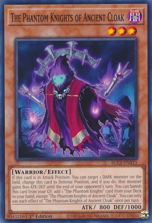 The Phantom Knights of Ancient Cloak [BLC1-EN115] Common | Play N Trade Winnipeg