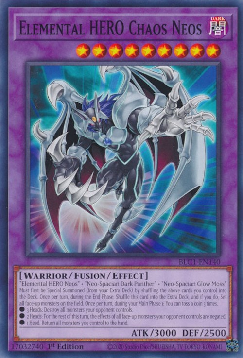 Elemental HERO Chaos Neos [BLC1-EN140] Common | Play N Trade Winnipeg