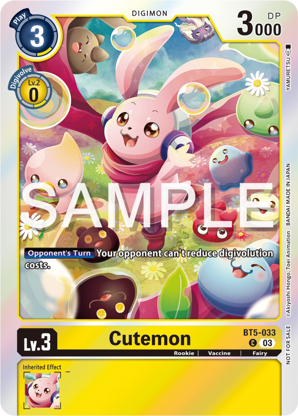 Cutemon [BT5-033] (Winner Pack -Exceed Apocalypse-) [Battle of Omni Promos] | Play N Trade Winnipeg