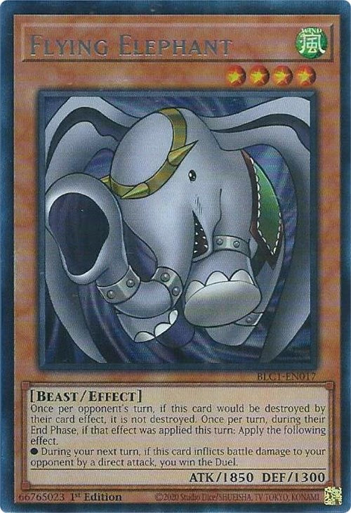 Flying Elephant (Silver) [BLC1-EN017] Ultra Rare | Play N Trade Winnipeg