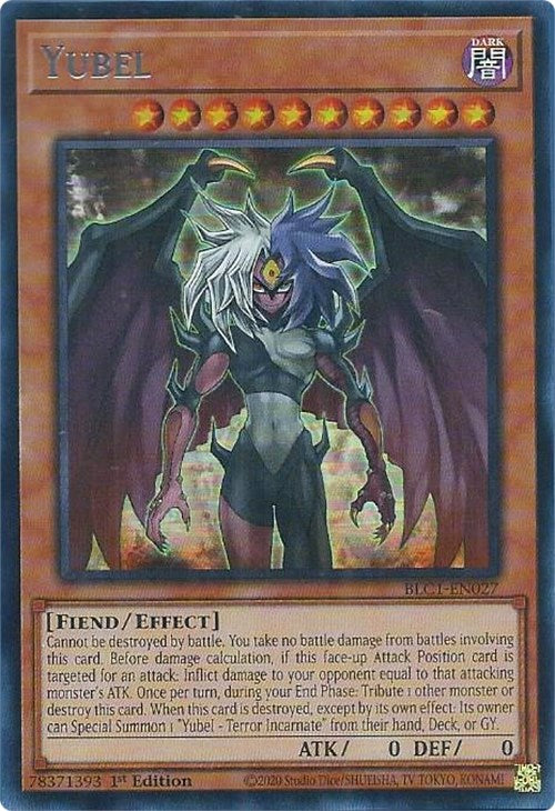 Yubel (Silver) [BLC1-EN027] Ultra Rare | Play N Trade Winnipeg