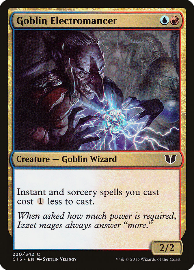 Goblin Electromancer [Commander 2015] | Play N Trade Winnipeg