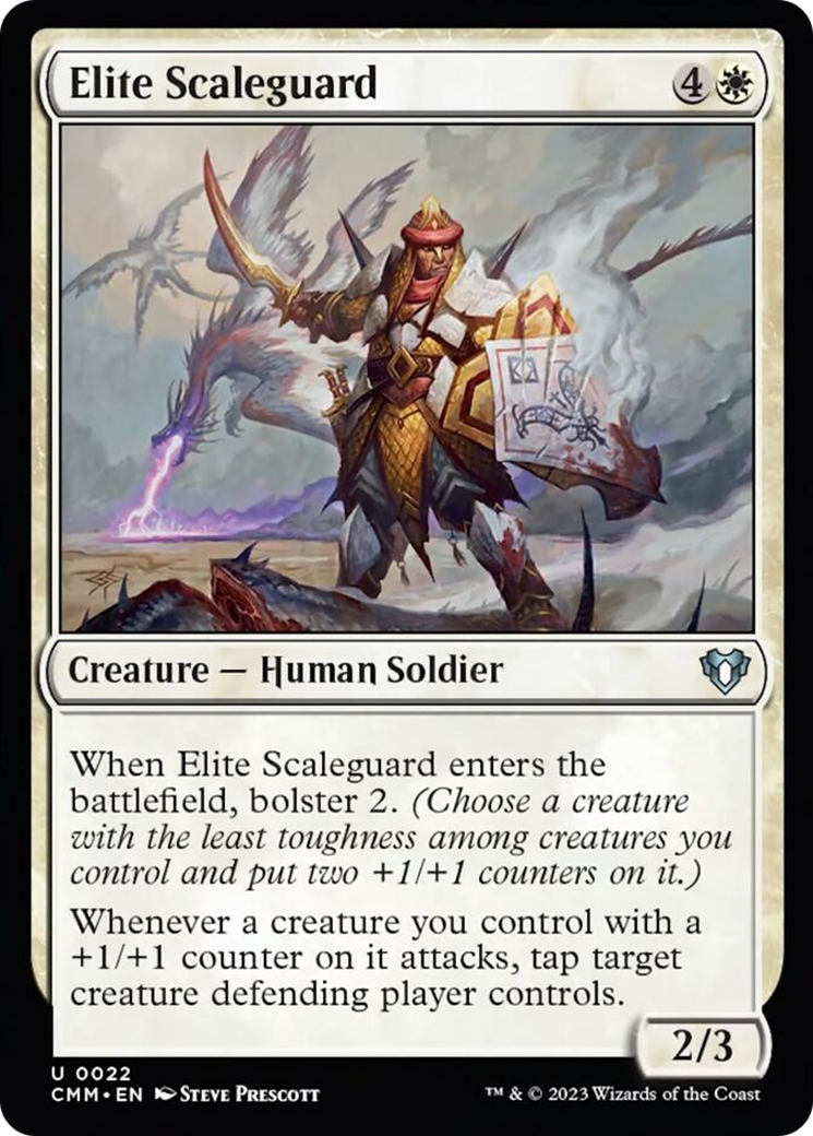 Elite Scaleguard [Commander Masters] | Play N Trade Winnipeg