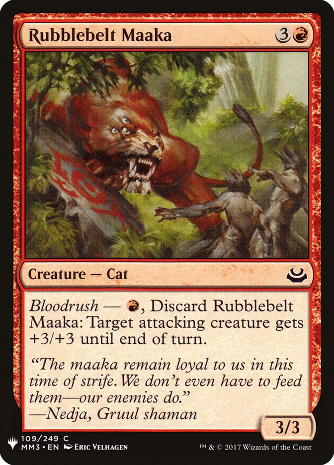 Rubblebelt Maaka [Mystery Booster] | Play N Trade Winnipeg