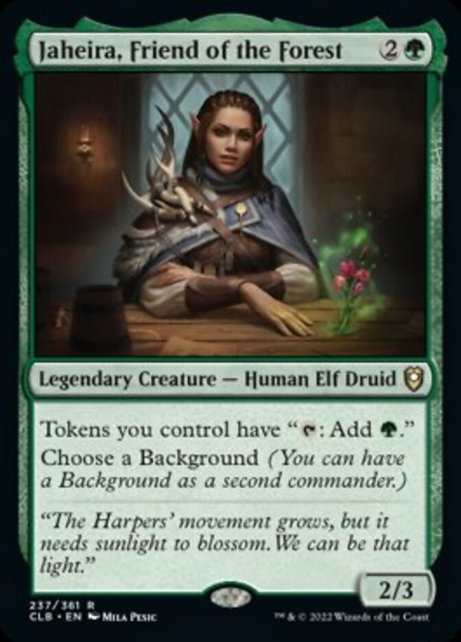 Jaheira, Friend of the Forest [Commander Legends: Battle for Baldur's Gate] | Play N Trade Winnipeg