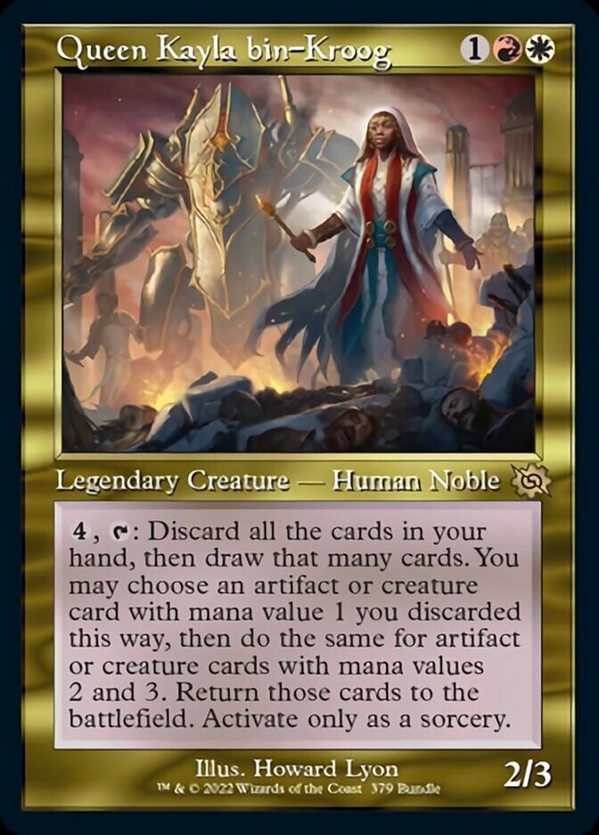Queen Kayla bin-Kroog (Retro) (Bundle) [The Brothers' War] | Play N Trade Winnipeg