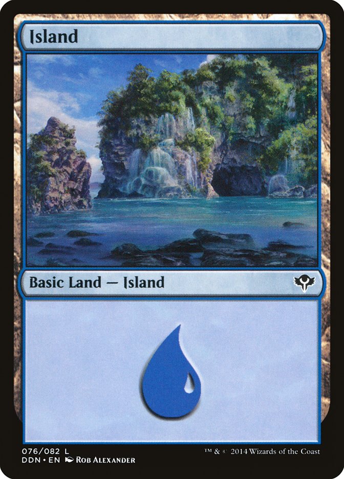 Island (76) [Duel Decks: Speed vs. Cunning] | Play N Trade Winnipeg