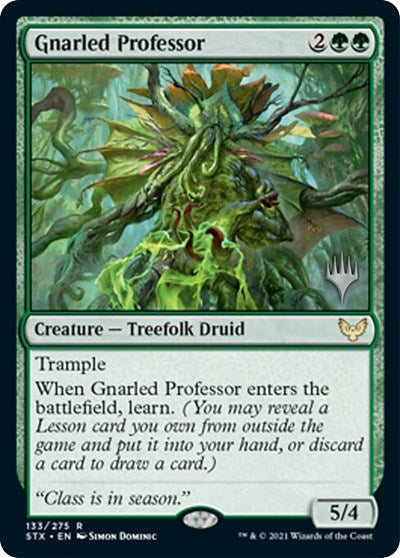 Gnarled Professor (Promo Pack) [Strixhaven: School of Mages Promos] | Play N Trade Winnipeg
