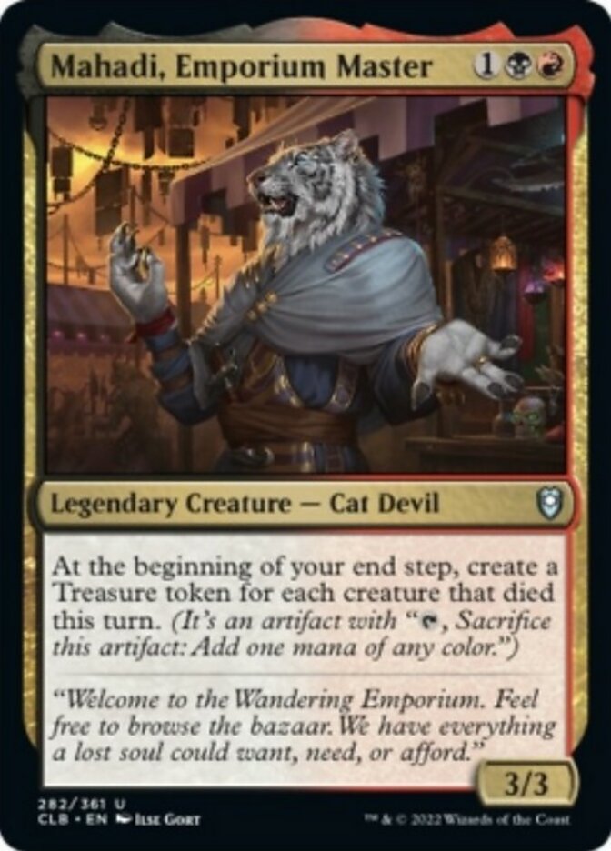 Mahadi, Emporium Master [Commander Legends: Battle for Baldur's Gate] | Play N Trade Winnipeg