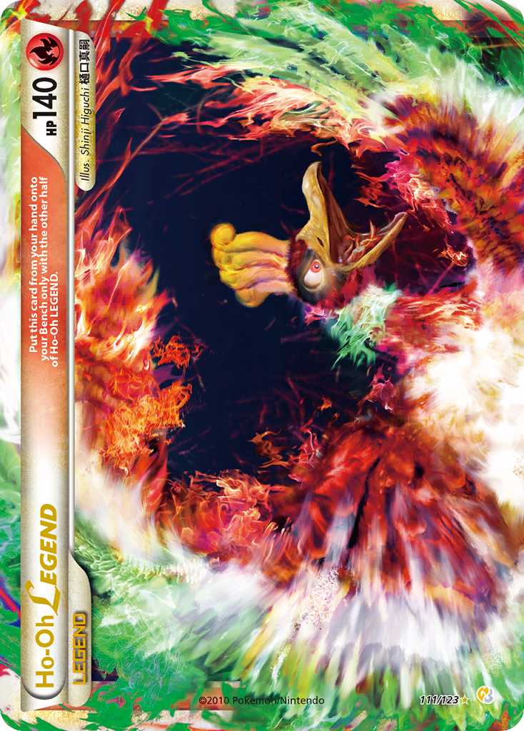 Ho-Oh LEGEND (111/123) [HeartGold & SoulSilver: Base Set] | Play N Trade Winnipeg