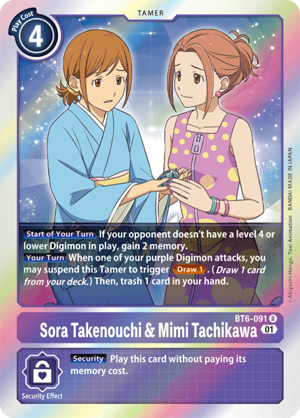 Sora Takenouchi & Mimi Tachikawa [BT6-091] [Double Diamond] | Play N Trade Winnipeg