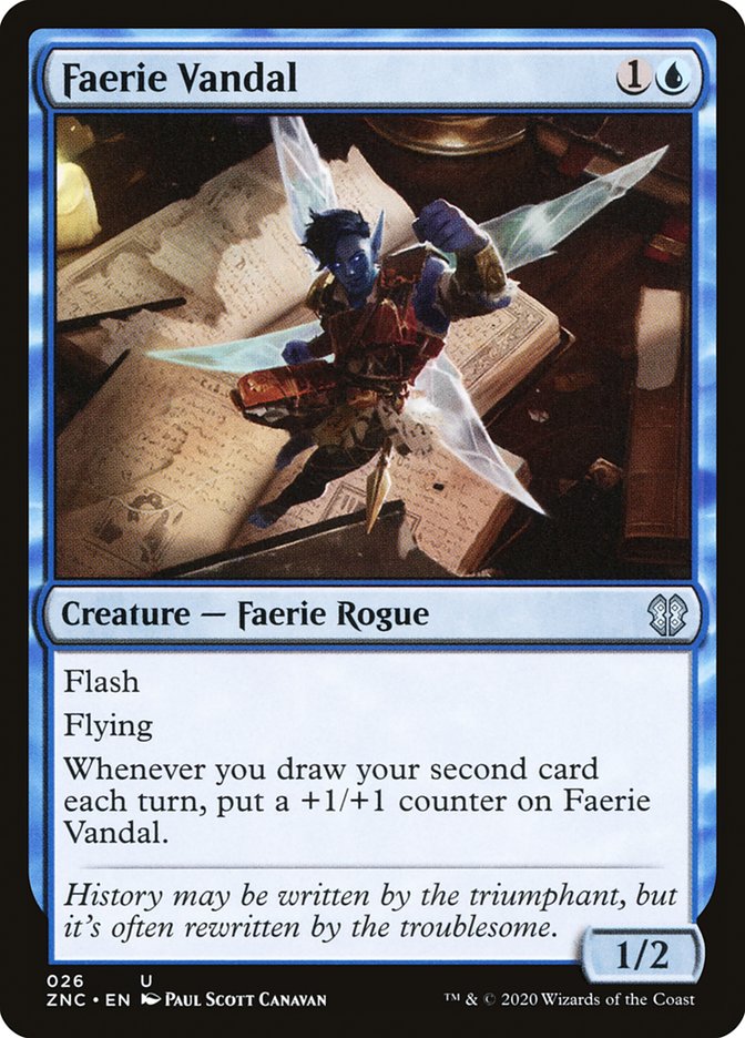 Faerie Vandal [Zendikar Rising Commander] | Play N Trade Winnipeg