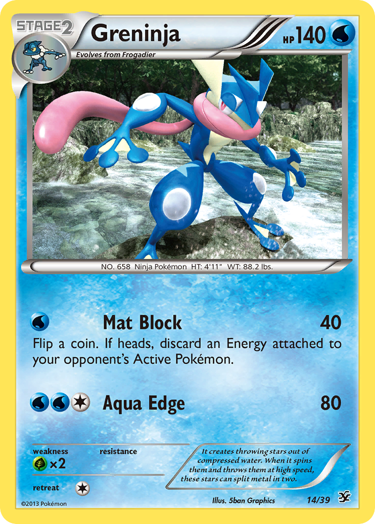 Greninja (14/39) [XY: Kalos Starter Set] | Play N Trade Winnipeg