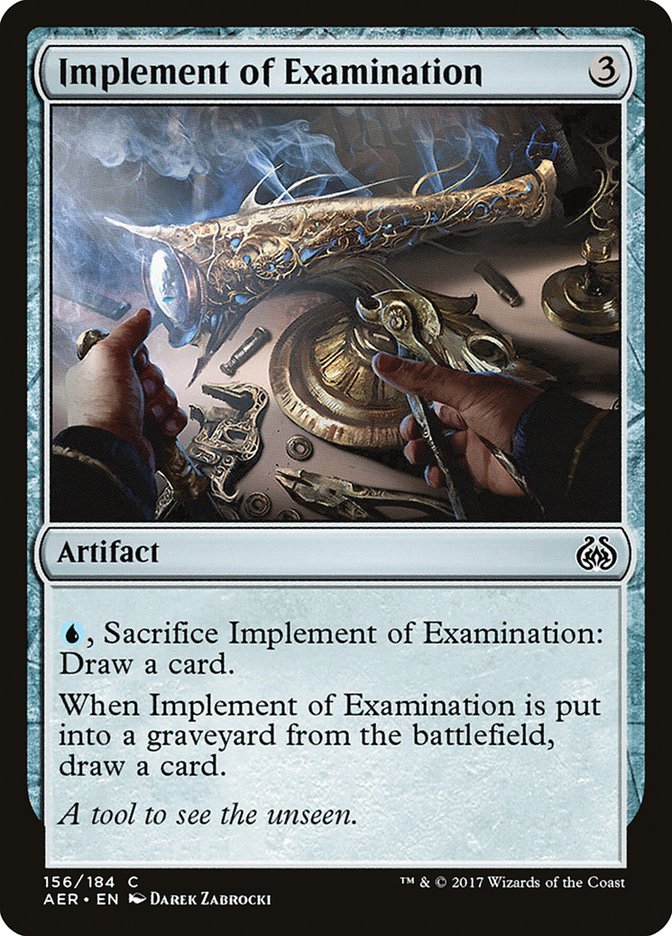 Implement of Examination [Aether Revolt] | Play N Trade Winnipeg