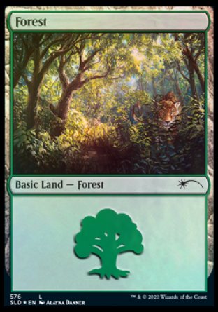 Forest (Cats) (576) [Secret Lair Drop Promos] | Play N Trade Winnipeg