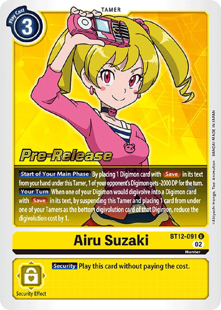 Airu Suzaki [BT12-091] [Across Time Pre-Release Cards] | Play N Trade Winnipeg