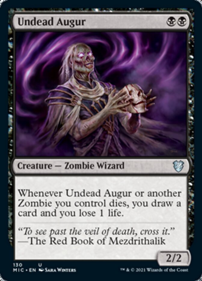 Undead Augur [Innistrad: Midnight Hunt Commander] | Play N Trade Winnipeg