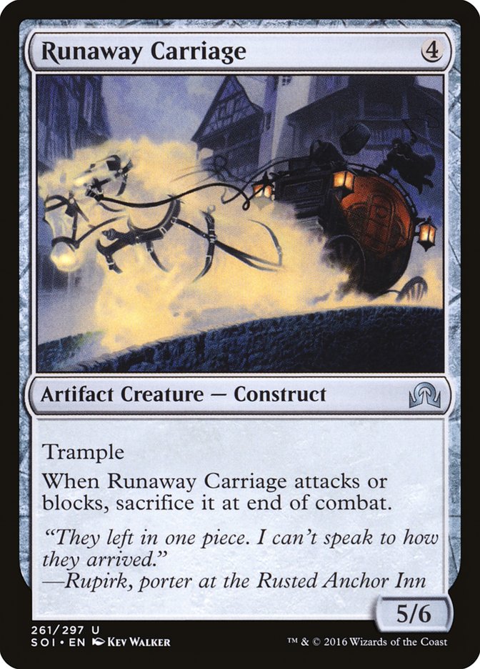 Runaway Carriage [Shadows over Innistrad] | Play N Trade Winnipeg