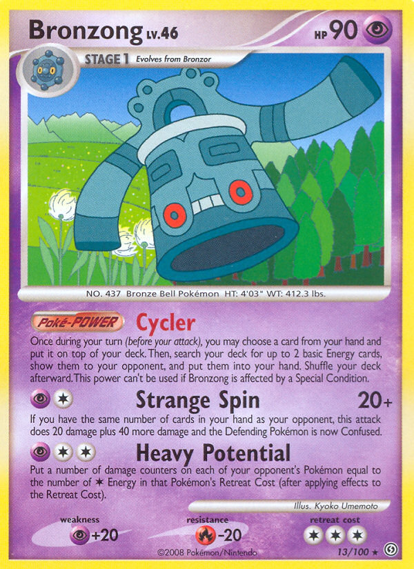 Bronzong (13/100) [Diamond & Pearl: Stormfront] | Play N Trade Winnipeg