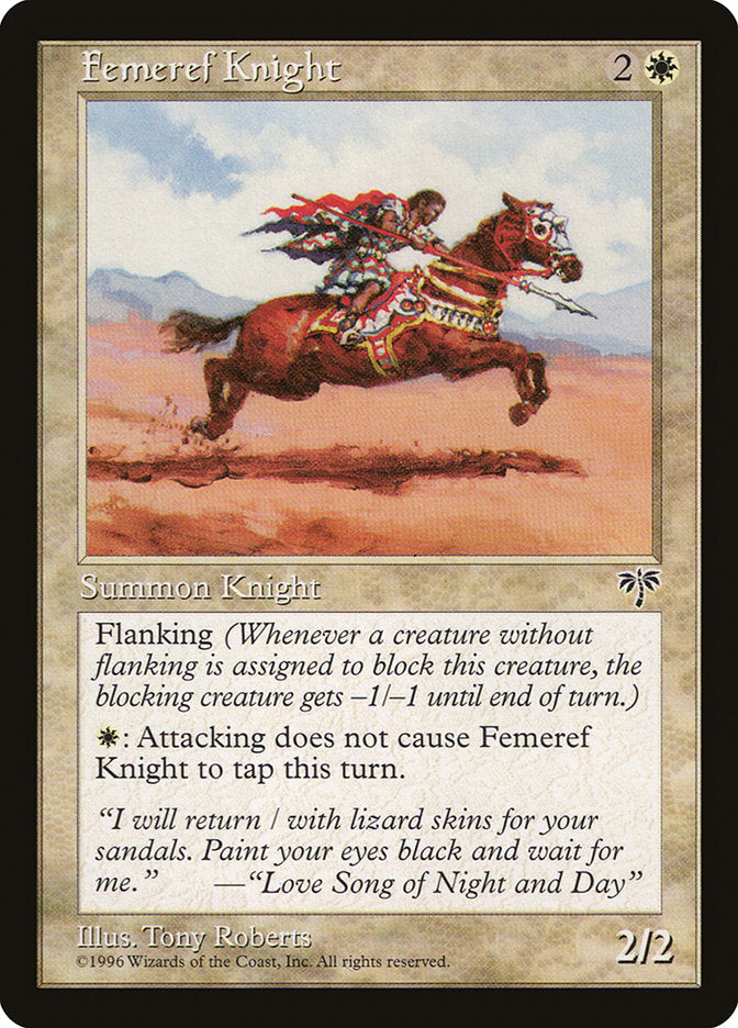 Femeref Knight [Mirage] | Play N Trade Winnipeg