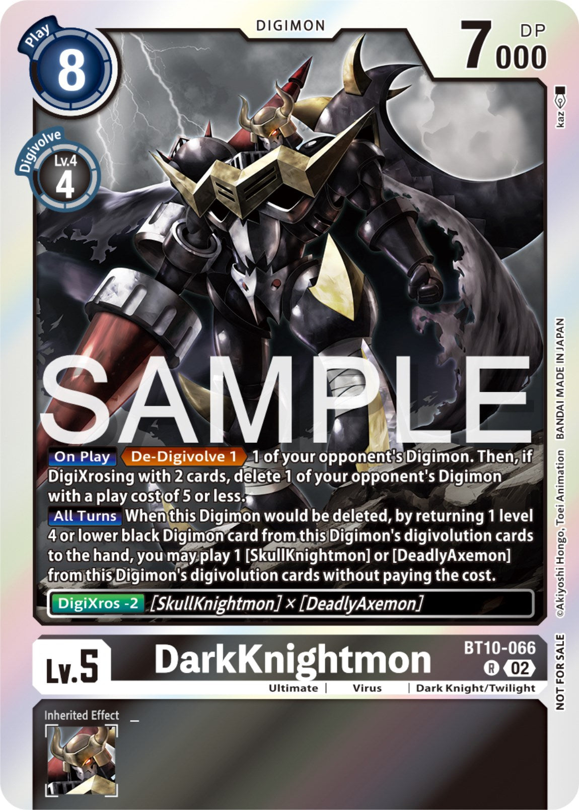 DarkKnightmon [BT10-066] (Event Pack 6) [Xros Encounter Promos] | Play N Trade Winnipeg