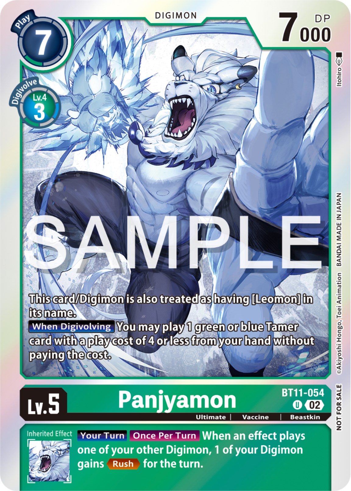 Panjyamon [BT11-054] (Event Pack 6) [Dimensional Phase Promos] | Play N Trade Winnipeg