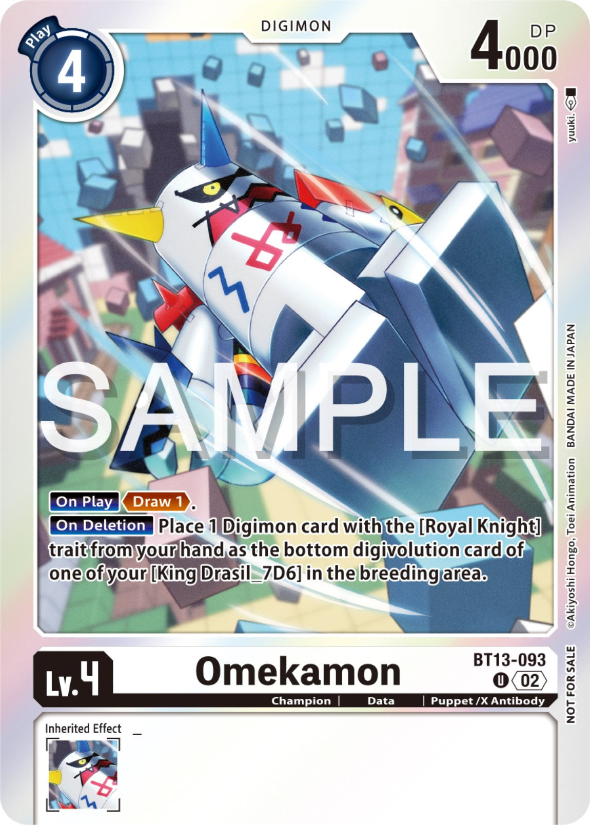 Omekamon [BT13-093] (Event Pack 6) [Versus Royal Knights Promos] | Play N Trade Winnipeg