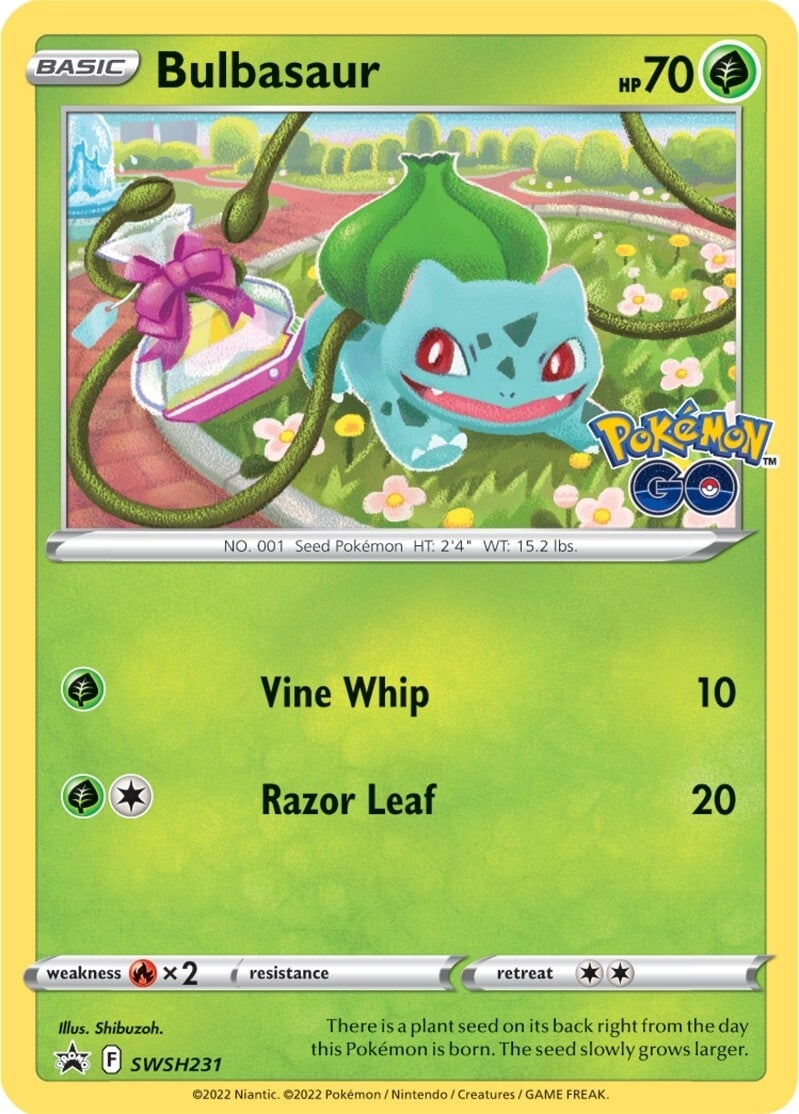 Bulbasaur (SWSH231) [Sword & Shield: Black Star Promos] | Play N Trade Winnipeg