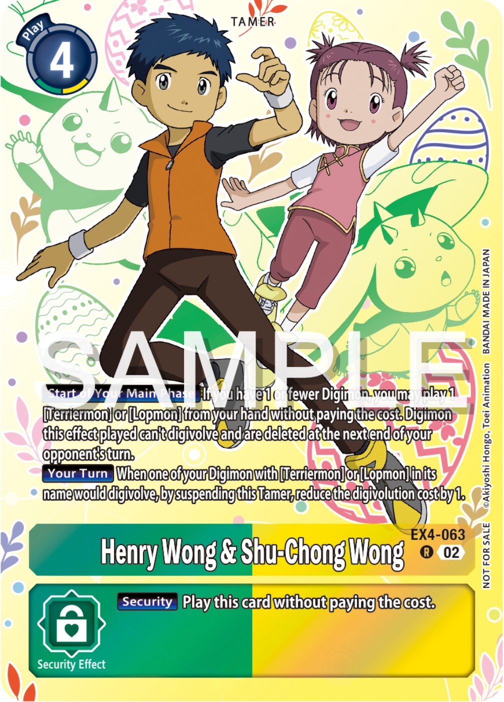 Henry Wong & Shu-Chong Wong [EX4-063] (Spring Break Event 2024) [Alternative Being Booster Promos] | Play N Trade Winnipeg