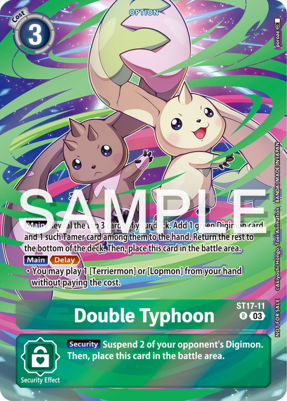 Double Typhoon [ST17-11] (Spring Break Event 2024) [Starter Deck: Double Typhoon Advanced Deck Set Promos] | Play N Trade Winnipeg