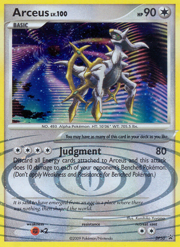 Arceus (DP50) [Diamond & Pearl: Black Star Promos] | Play N Trade Winnipeg