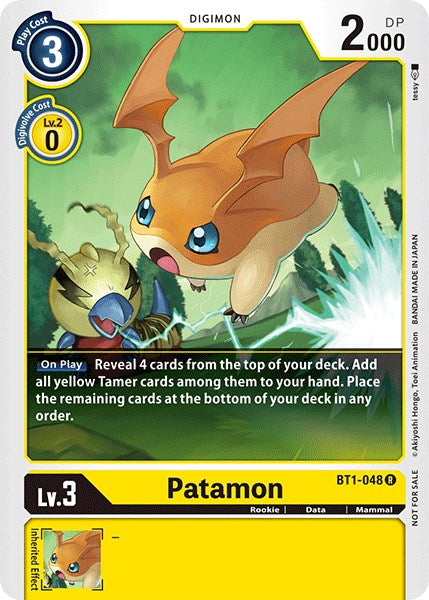 Patamon [BT1-048] (Official Tournament Pack Vol.3) [Release Special Booster Promos] | Play N Trade Winnipeg