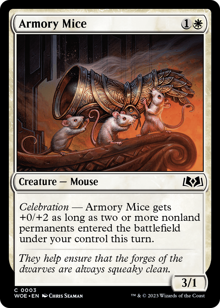 Armory Mice [Wilds of Eldraine] | Play N Trade Winnipeg