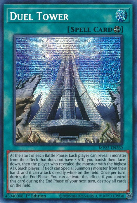 Duel Tower [MP22-EN269] Prismatic Secret Rare | Play N Trade Winnipeg