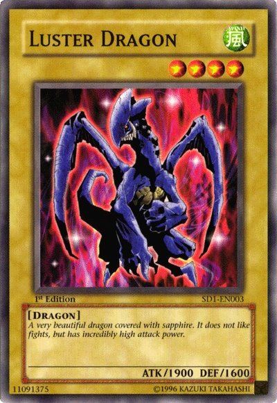 Luster Dragon [SD1-EN003] Common | Play N Trade Winnipeg