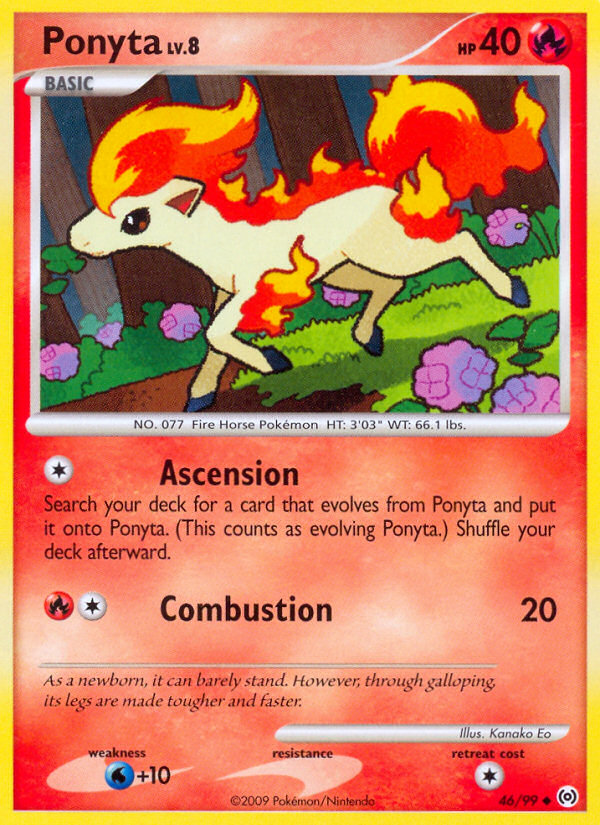 Ponyta (46/99) [Platinum: Arceus] | Play N Trade Winnipeg