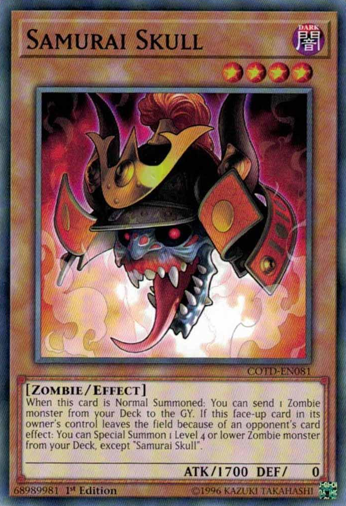 Samurai Skull [COTD-EN081] Common | Play N Trade Winnipeg