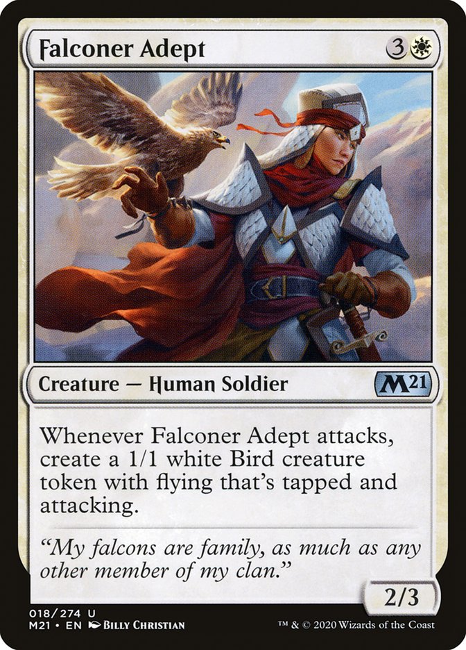 Falconer Adept [Core Set 2021] | Play N Trade Winnipeg