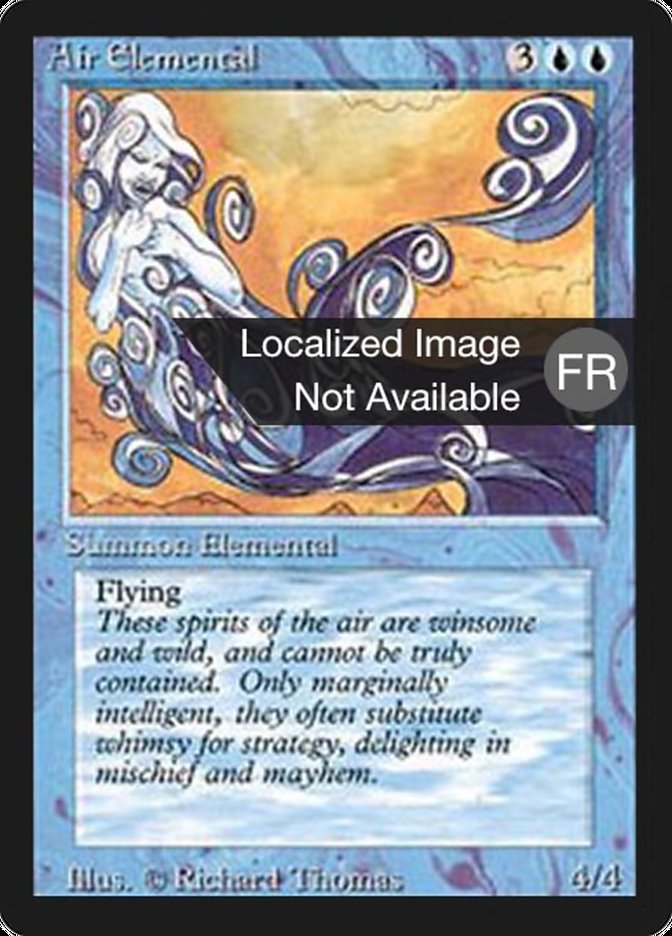 Air Elemental [Foreign Black Border] | Play N Trade Winnipeg