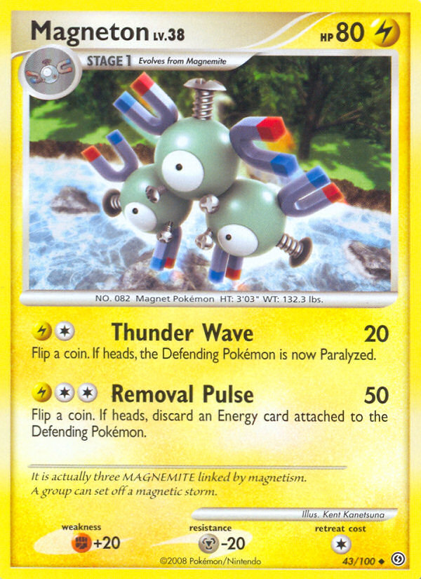 Magneton (43/100) [Diamond & Pearl: Stormfront] | Play N Trade Winnipeg