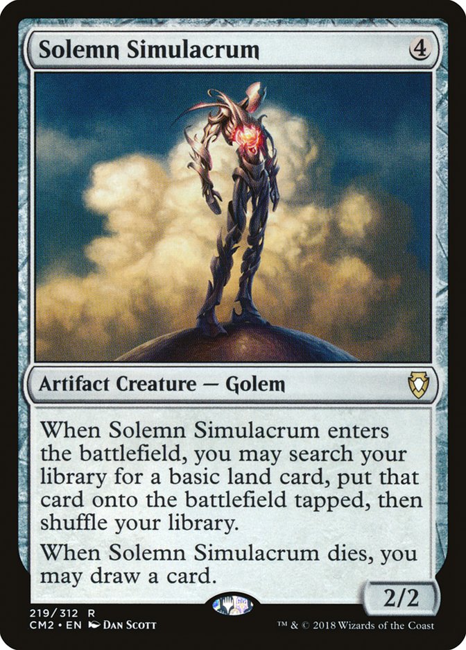 Solemn Simulacrum (219/312) [Commander Anthology Volume II] | Play N Trade Winnipeg